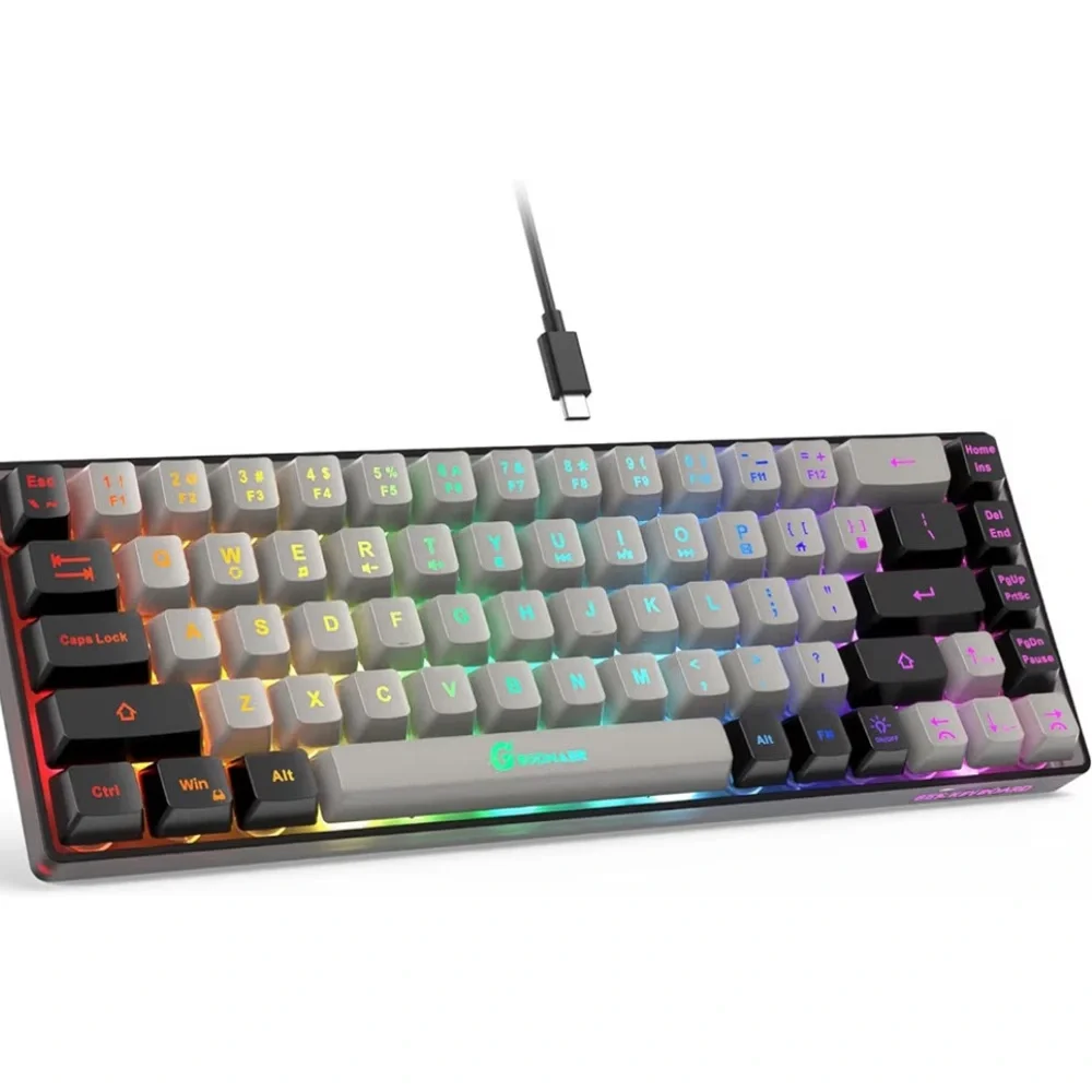 65% Compact RGB Wired Gaming Keyboard